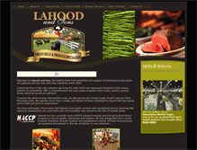 Tablet Screenshot of lahoodandson.com.au